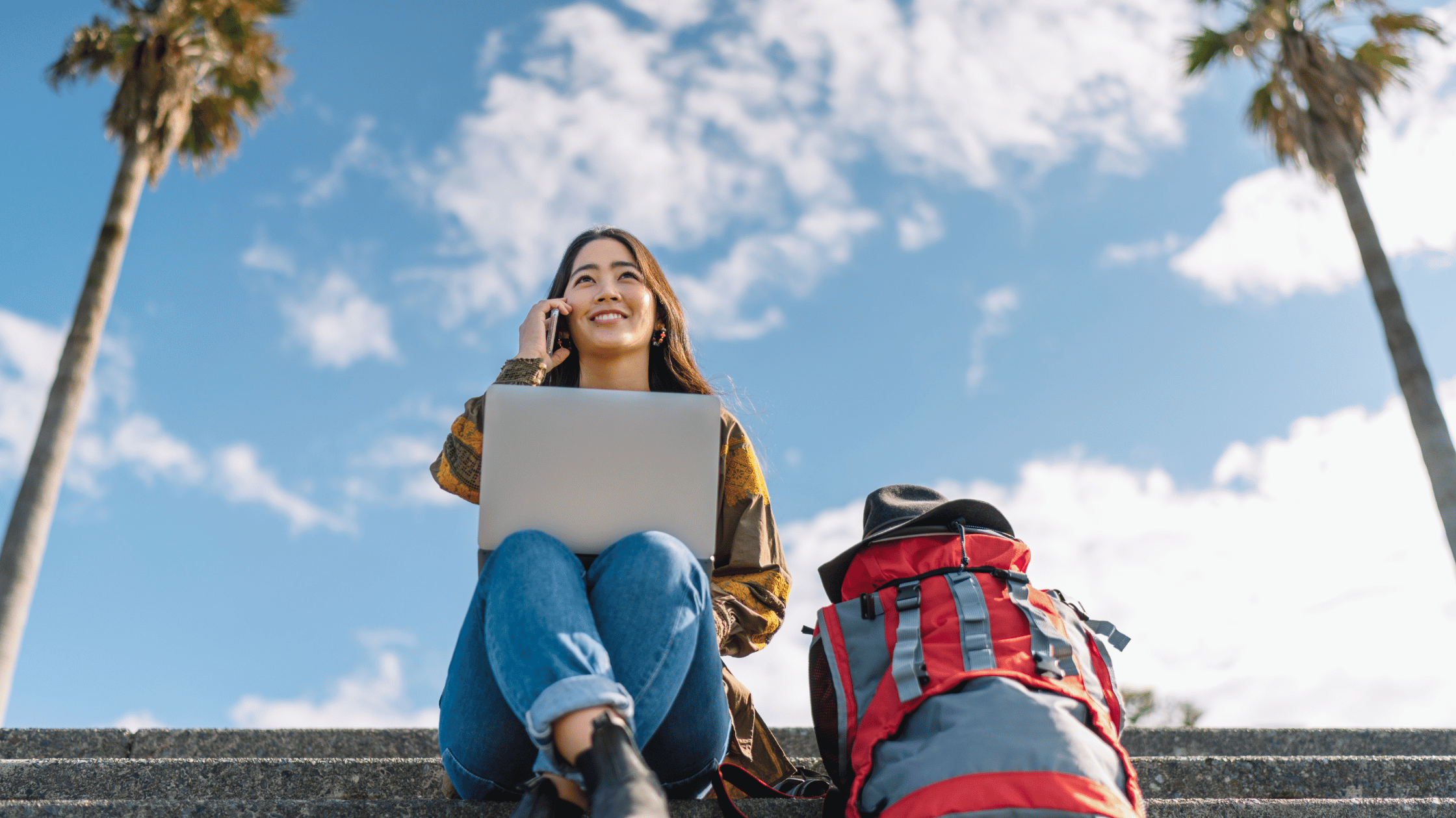 Solo traveller - smart working all'aperto